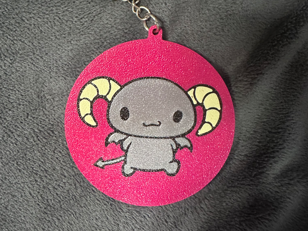 lloromannic keychain