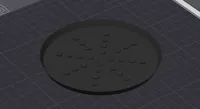 (4cm Durchmesser) 0.2mm layer, 3 walls, 20% infill