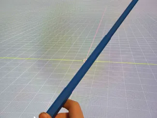 Retractable wand