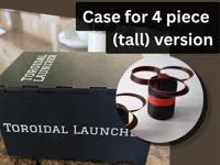 Case for the tall (4-piece) version of the launcher