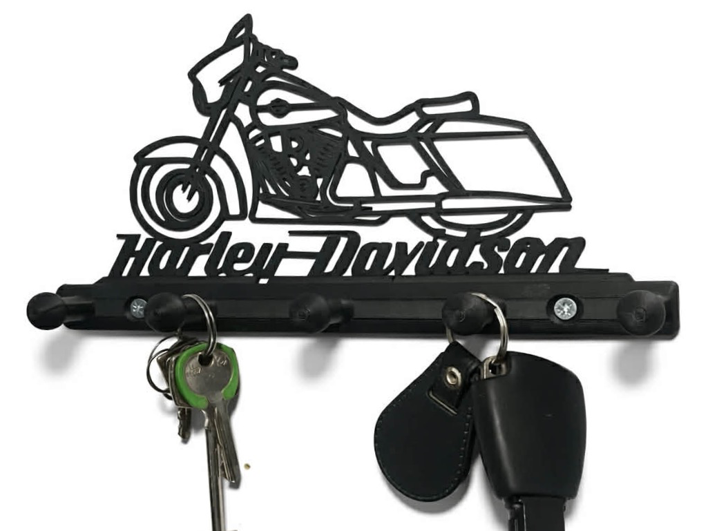 Harley Davidson porta chiavi da parete