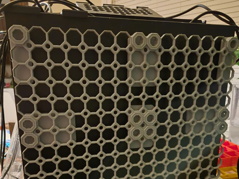 Multiboard for back of Hello Reef 15G Aquarium