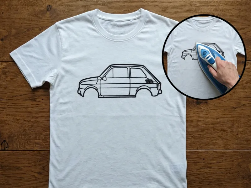 T-shirt Print - Fiat 126p