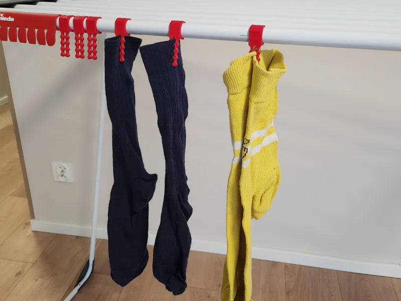 Socks clip for Vileda Infinity dryer