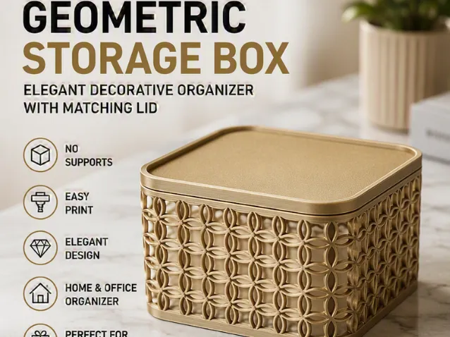 Luxury Geometric Organizer