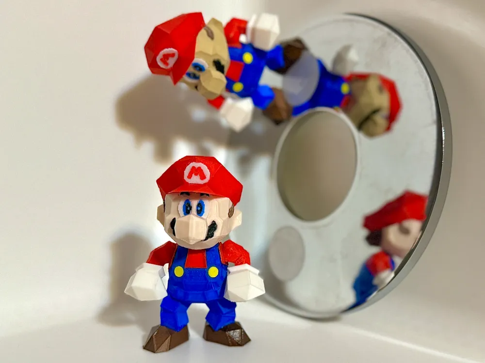 Rareware Mario Model Super Mario 64 Multicolor by deans4 MakerWorld: Download Free 3D Models