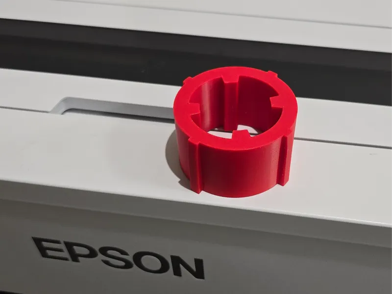 Epson printer/plotter 70mm roll adapter
