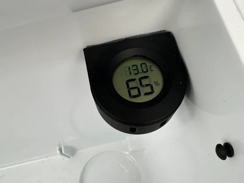 Hygrometer Thermometer Horizontal mount