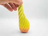 Fidget œuf spiralé (Minecraft) — photo 1