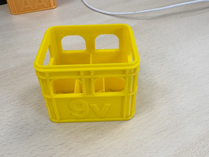 CAJA PARA ALMACENAR PILAS DE 9V