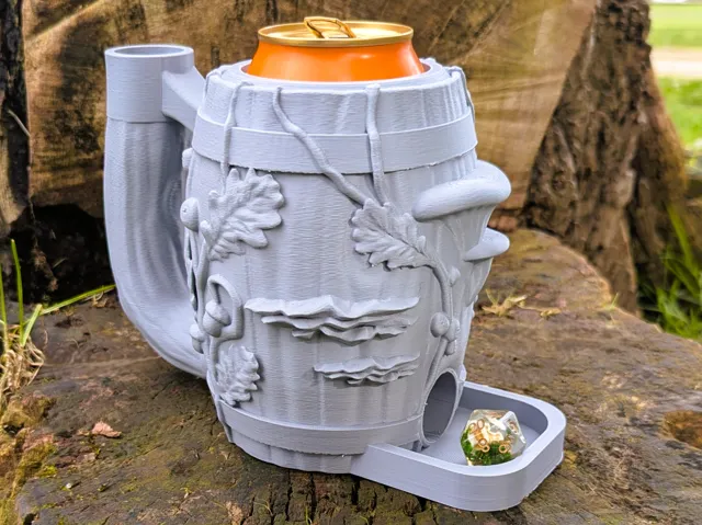 Druid’s Tankard Dice Tower & Can Holder