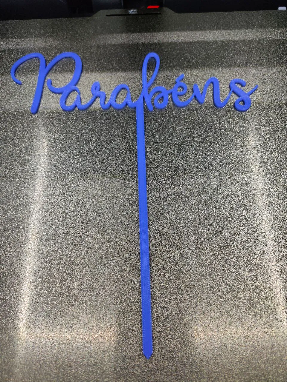 Topper « Parabéns » (anniversaire)