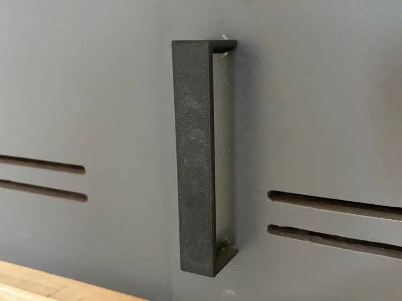 Square Cupboard Door Handle [Parametric]