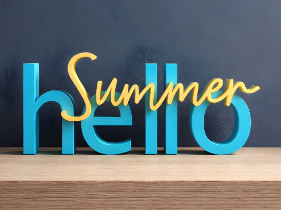 00152 Schriftzug hello summer