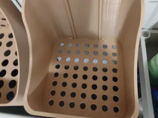 Heater hanged basket