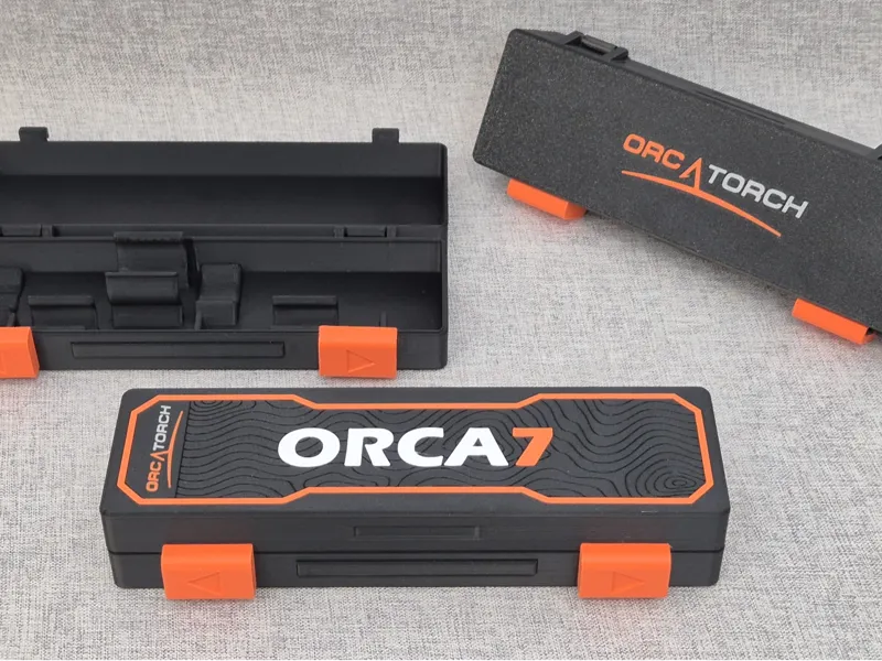 OcraTorch ORCA7 scuba diving torch hard case