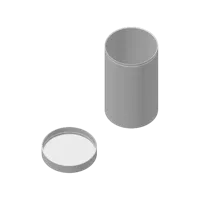 Boîte de rangement avec couvercle pour 2 dosettes — photo 3