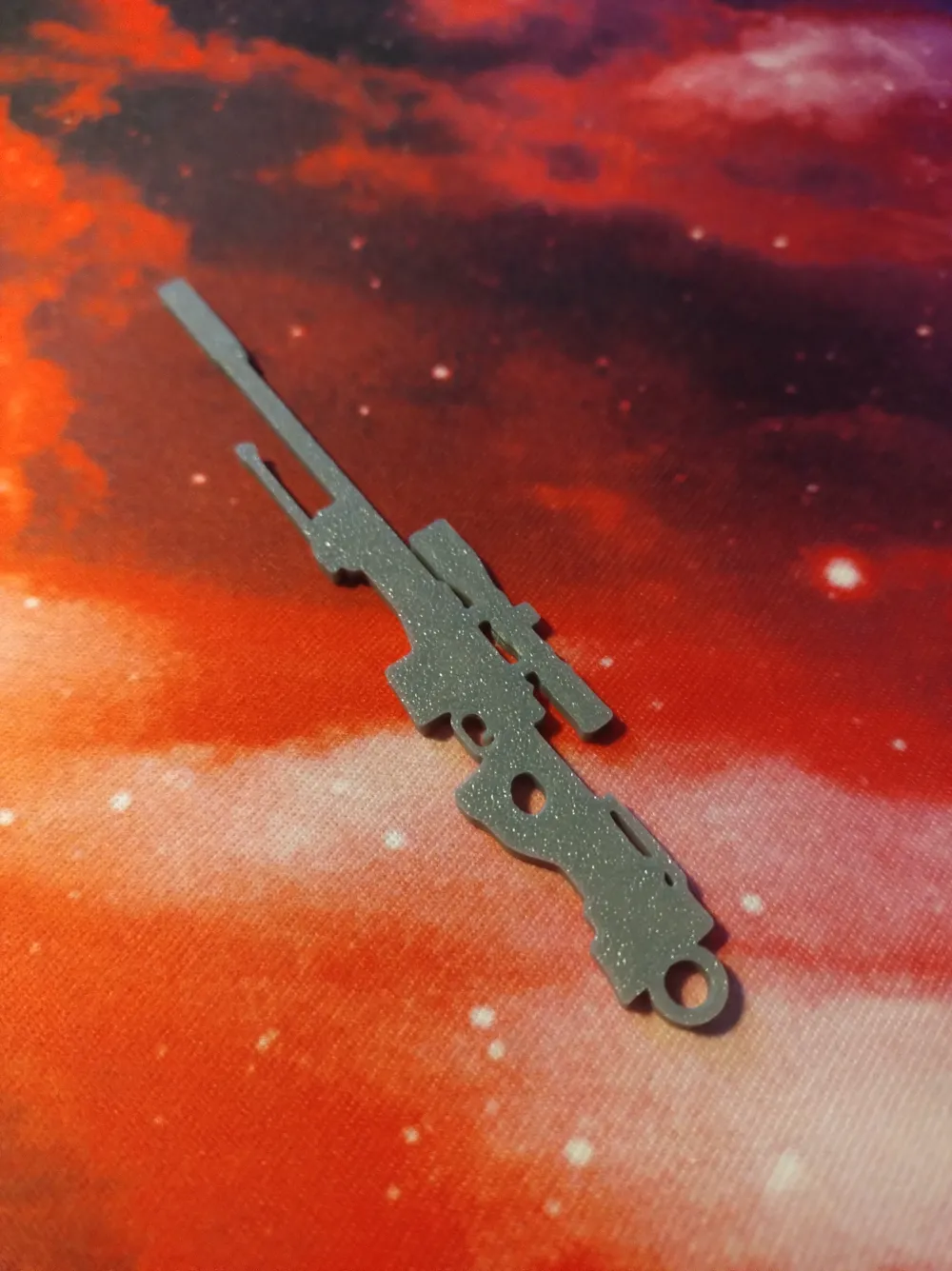 AWP Rifle Gun Counter Strike Keychain Low Cost CS by Zingerberg ...