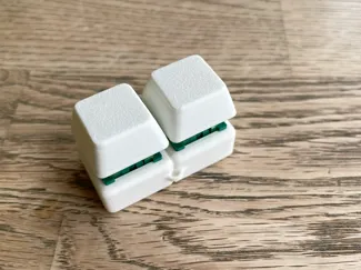 Fidget Toy for Keychain with 2 Buttons