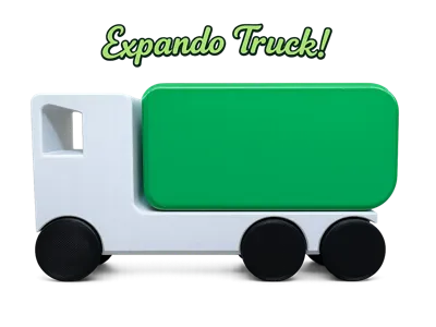 The Expando Truck! - Modular toy truck