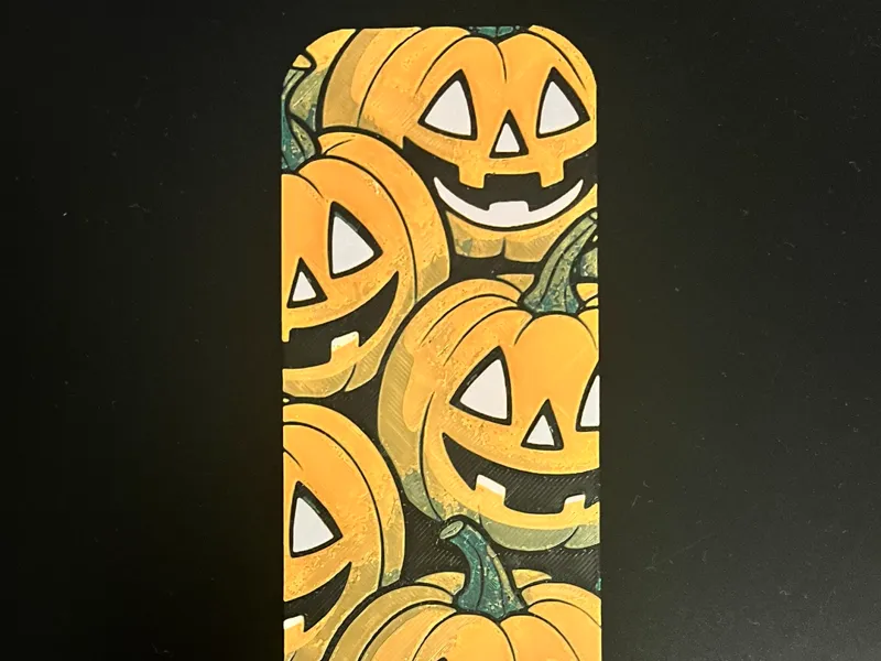 Halloween Pumpkin Bookmark