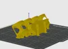 Added more supports for cleaner print