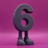 6 with legs