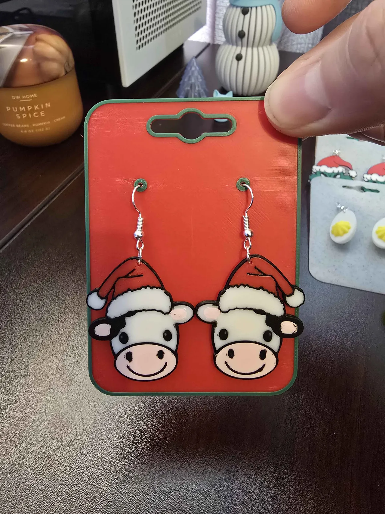 Earring Holder Card 2.5" x 3.5" AMS view 2