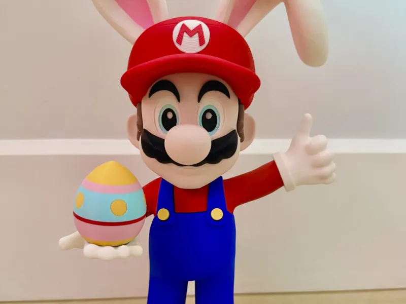 Super Mario Easter Bunny