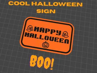 Happy Halloween Sign