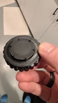 0.2mm layer, 4 walls, 20% infill stubby
