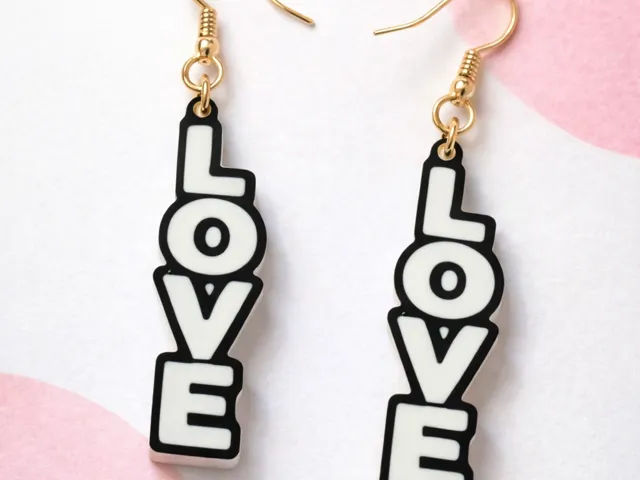 LOVE earrings