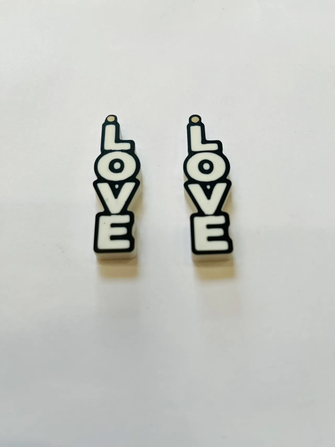 LOVE earrings view 3