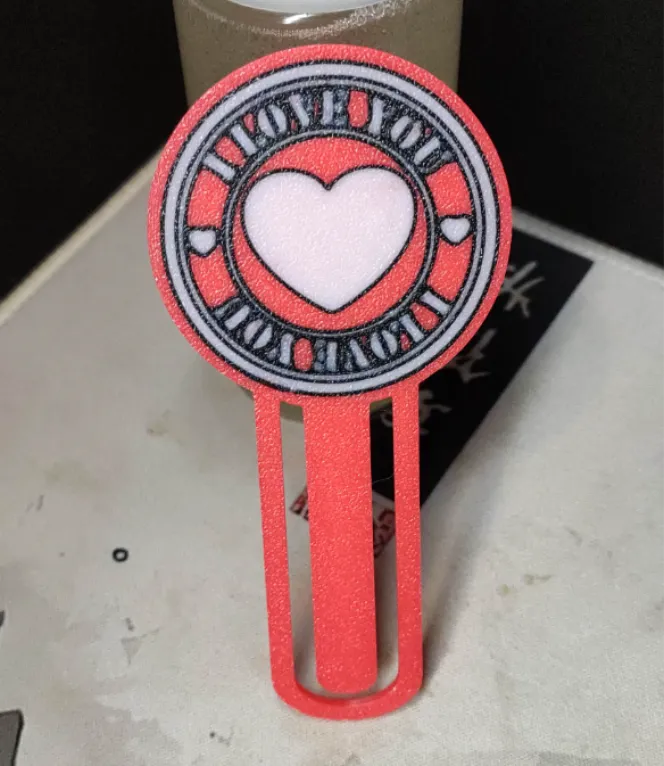 Vegas Valentine Bookmark