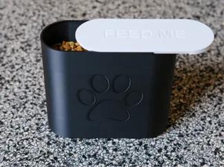 Large Food Container for Pet Food + Sliding Lid