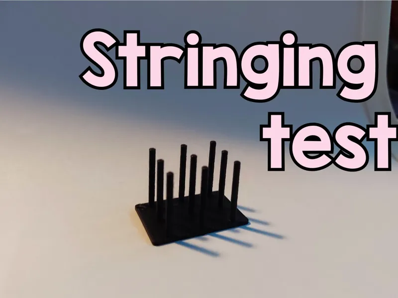 Wet filament/ stringing test