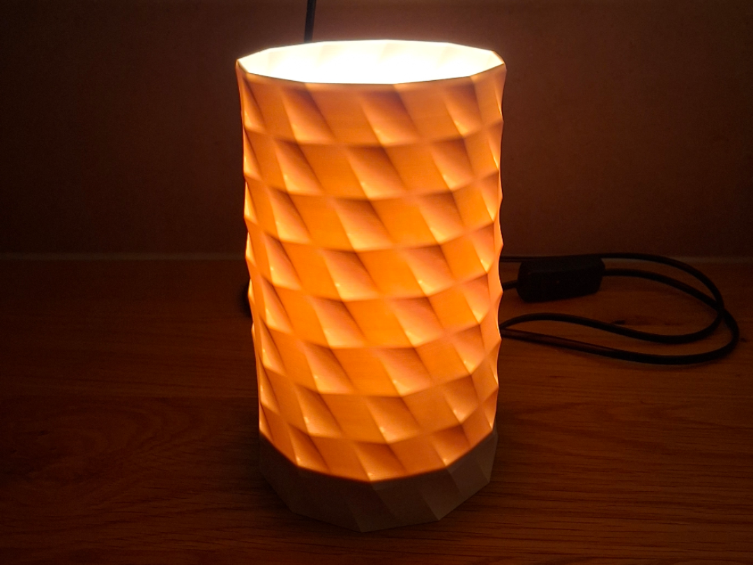 Design-Leuchte, HENDECA Diamond – (Federklemmung)