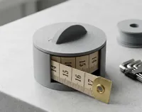 Retractable Tailor Tape Measure Case