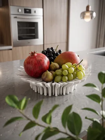 Bandeja organizadora: Coral Key Tray – Multi-Purpose Decorative Dish — vista de referencia 3
