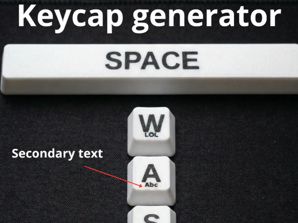 Fully Customizable Mechanical Keycaps|Parametric - Free 3D Print Model ...
