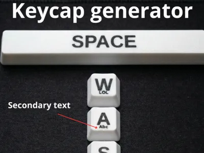 Fully Customizable Mechanical Keycaps|Parametric