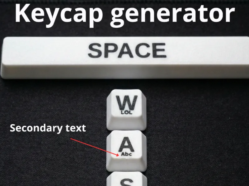 Fully Customizable Mechanical Keycaps|Parametric