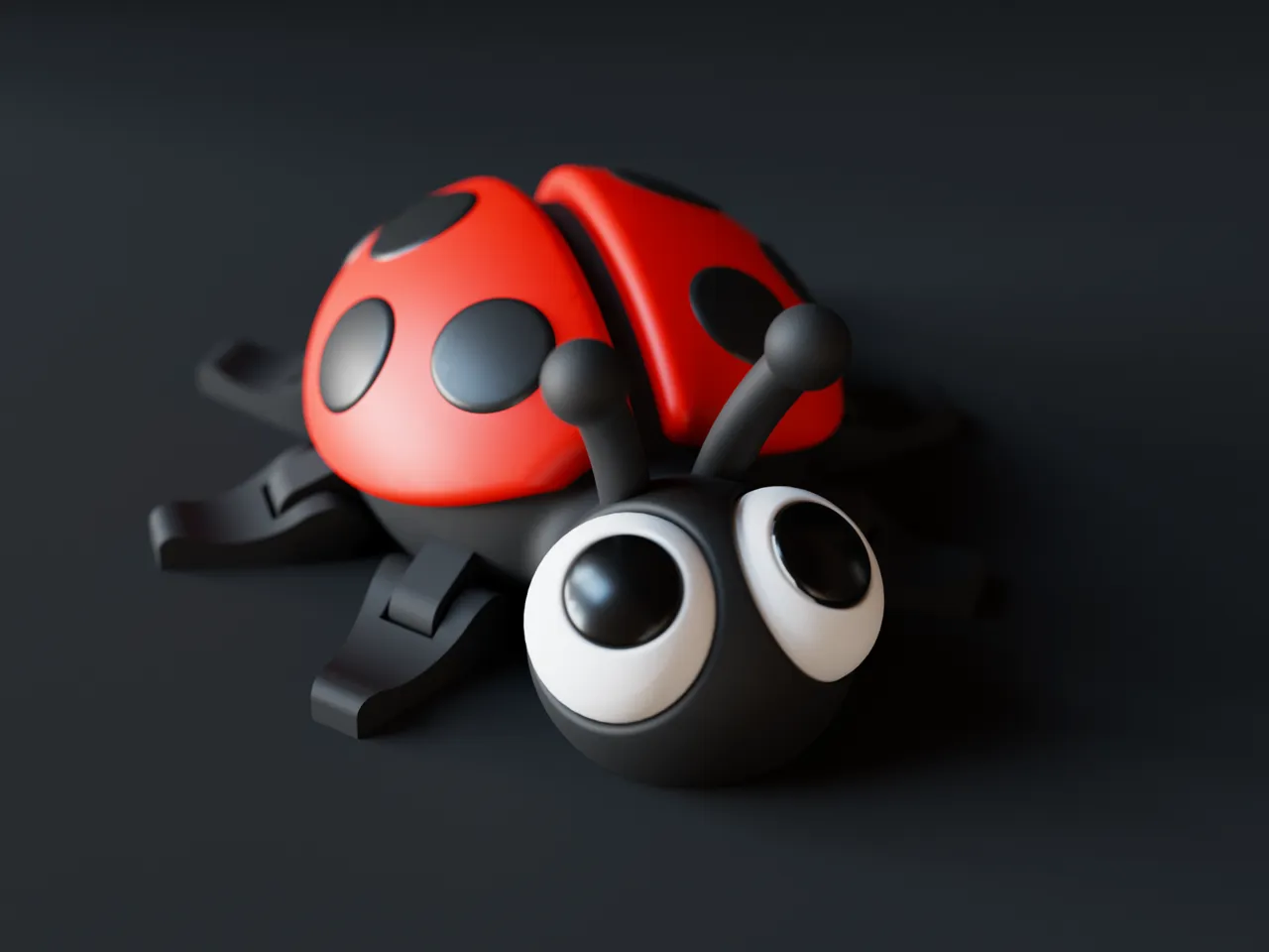 Cute LadyBug view 2