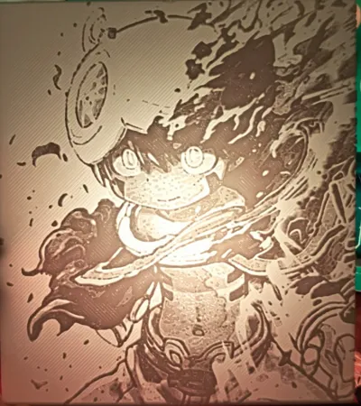 Made in Abyss Reg lithograph