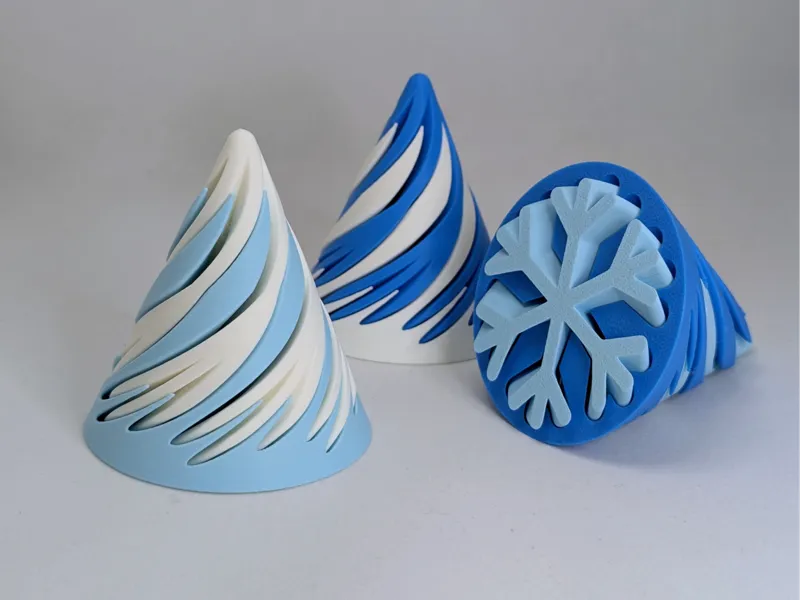 Snowflake Spiral Fidget