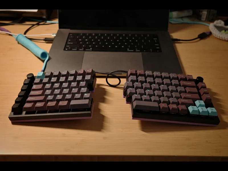 Keychron Q11 tenting trays