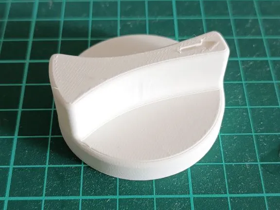 Bouton de cuisinière avec repère