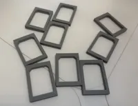 Flat Supports for supporting other trackbeds