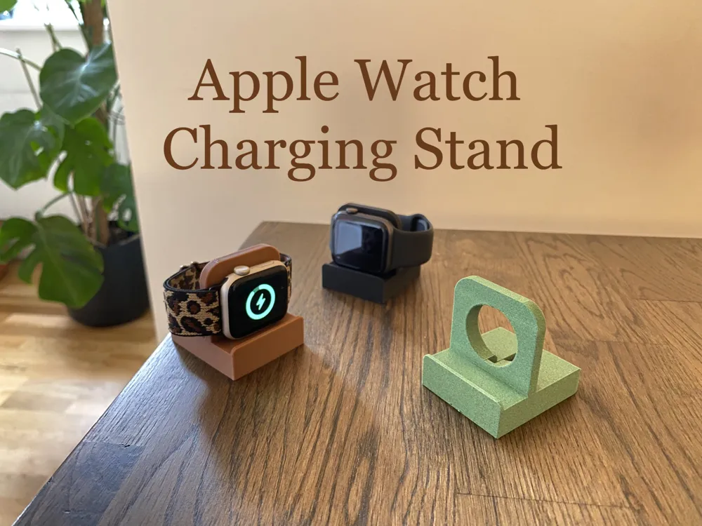 Apple Watch Charging Stand - Free 3D Print Model - MakerWorld