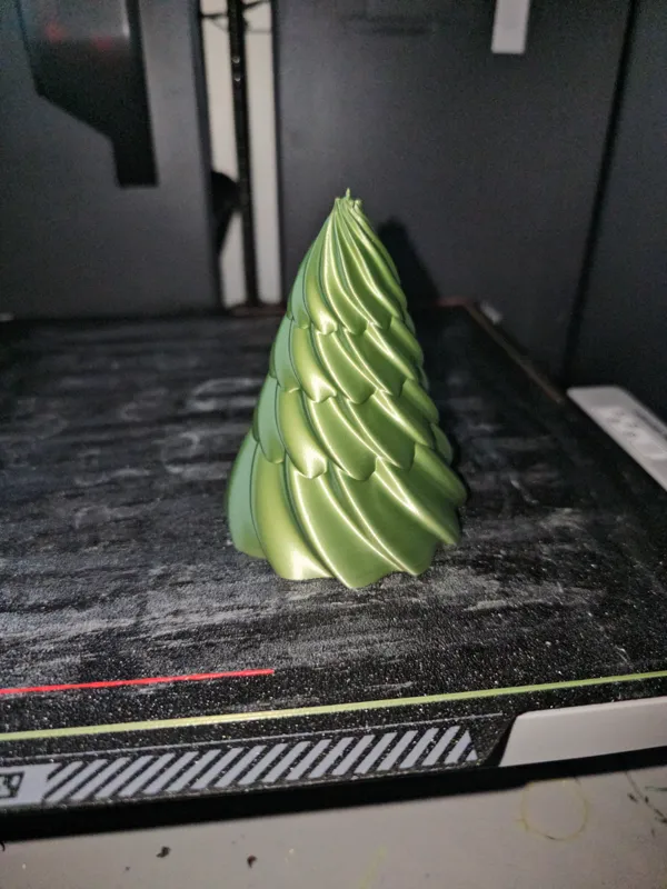 Sapin de Noël lumineux façon glace à l'italienne